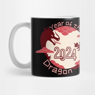 2024 Year of the dragon Happy New Year Chinese zodiac Mug